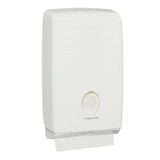 Kimberly Clark AQUARIUS COMPACT TOWEL Dispenser White #70240 - Suits 190mm Wide Towels